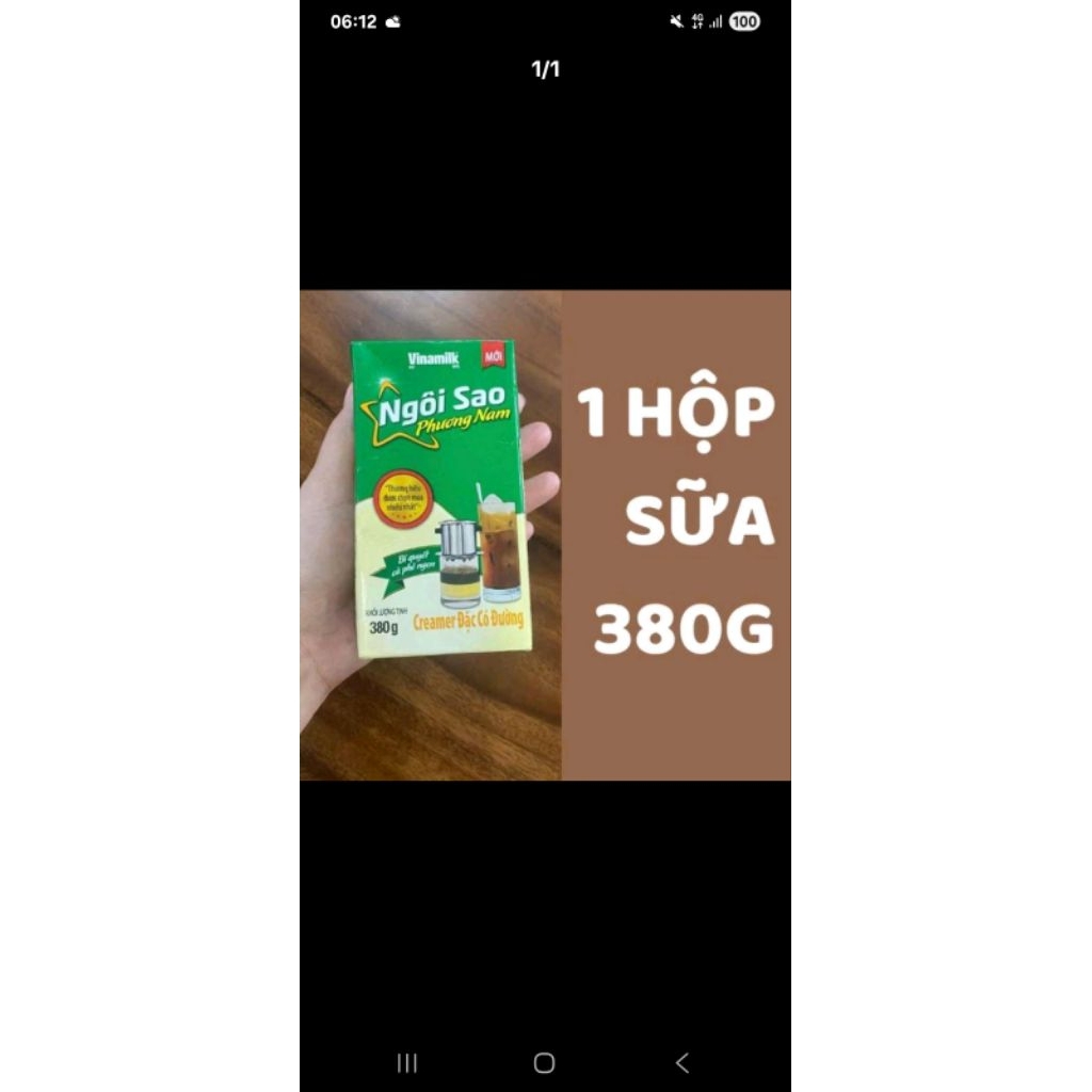 Sữa Đặc Ngôi Sao Phương Nam 380g