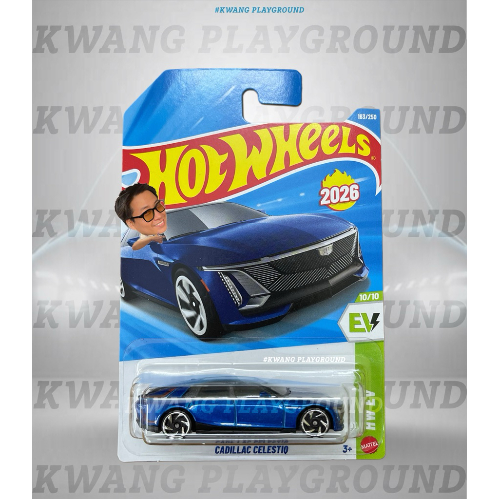 Kwang Playground - Xe mô hình Hot Wheels basic Cadillac Celestiq - Case H 2026