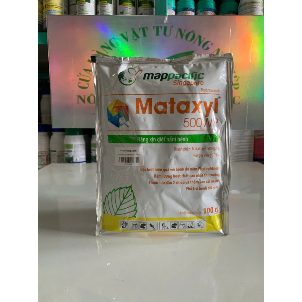 Mataxyl 500WP - Hàng Chính Hãng Map - Gói 100gr