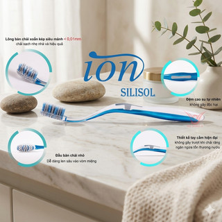 Bàn chải đánh răng Ion Silisol Hàn Quốc