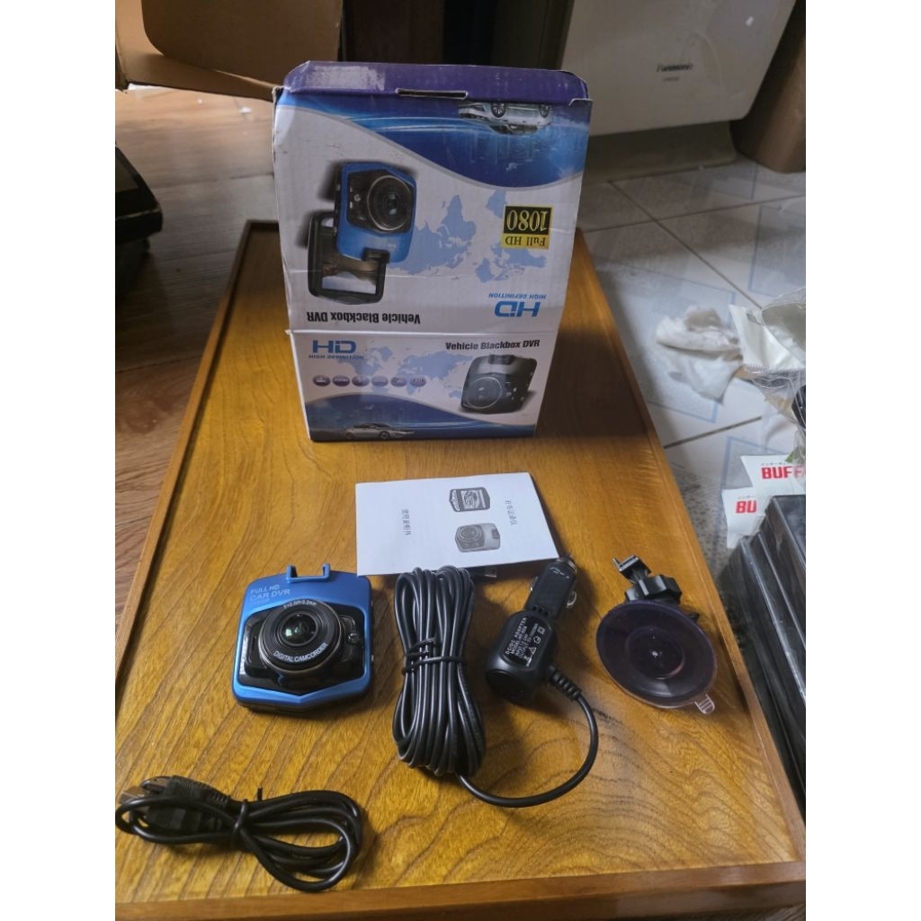 Camera Hành Trình Ô Tô Vehicle Blackbox DVR Full HD 1080P - Góc Rộng, Quay Nét, Đầy Đủ Phụ Kiện
