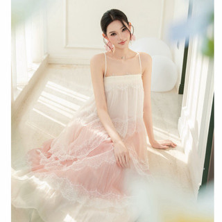 váy maxi tơ phối ren nhiều tầng QuinC maxi
