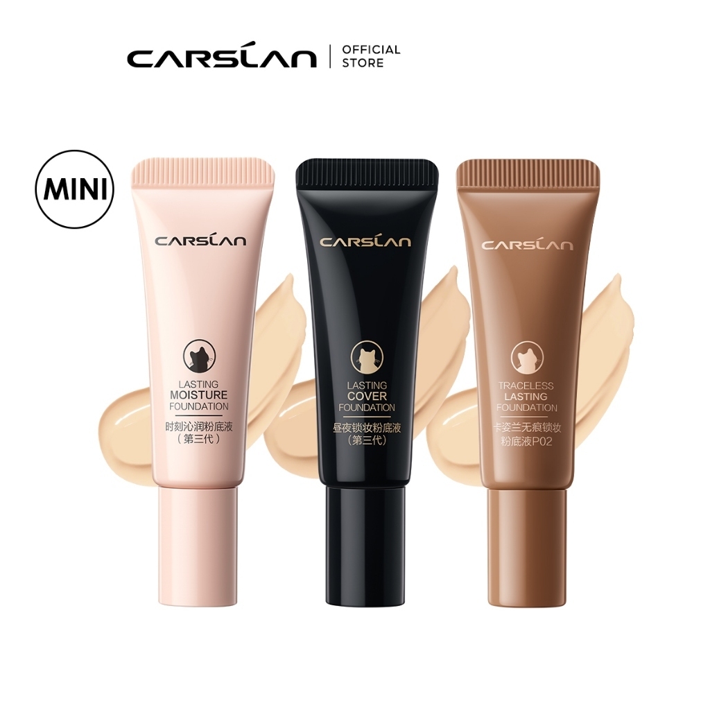 Kem Nền Carslan Dạng Lỏng Kiểm Soát Dầu Lâu Trôi Chống Thấm Nước Suốt 5g Carslan Việt Nam