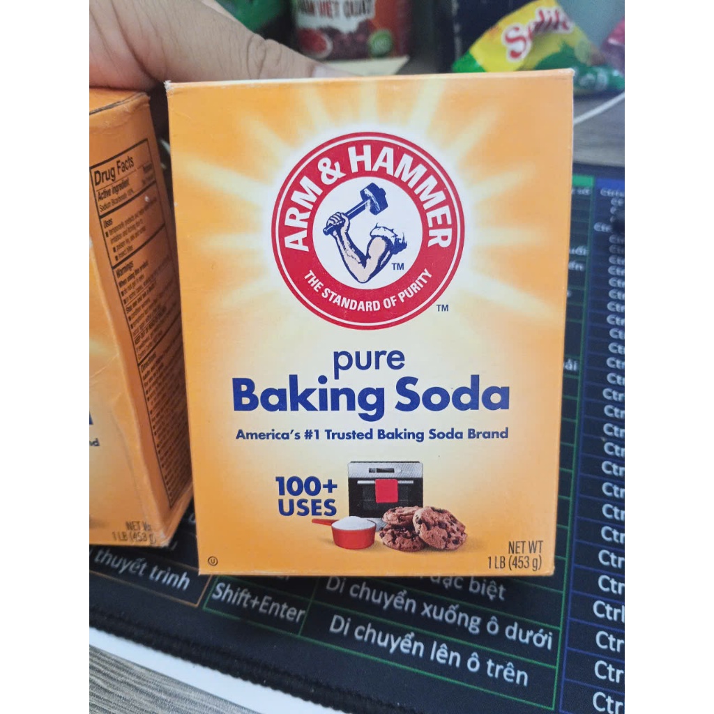 Baking Soda ARM and Hammer - Bột Soda đa công dụng - Chính Hãng Nhập Khẩu Mỹ