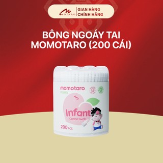 [GIFT] Tăm Bông Trẻ Em Momotaro 200 Cái An Toàn Cho Bé