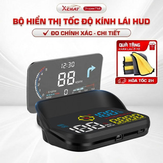 Bộ hiển thị tốc độ kính lái ô tô XCHAT - M21, cảnh báo giao thông bằng giọng nói Tiếng Việt , bảo hành 12 tháng