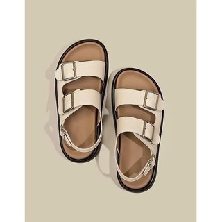 Dép Sandal đế cao quai chéo cao cấp, xăng đan thời trang nữ