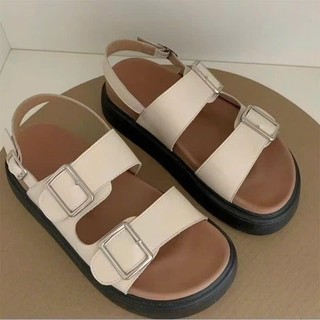 Dép Sandal đế cao quai chéo cao cấp, xăng đan thời trang nữ