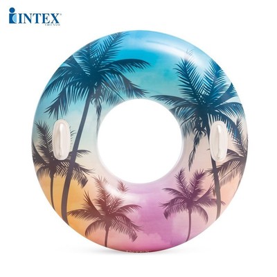Phao bơi INTEX 58263 - Hình tròn hoa văn 97cm (hình ngẫu nhiên)