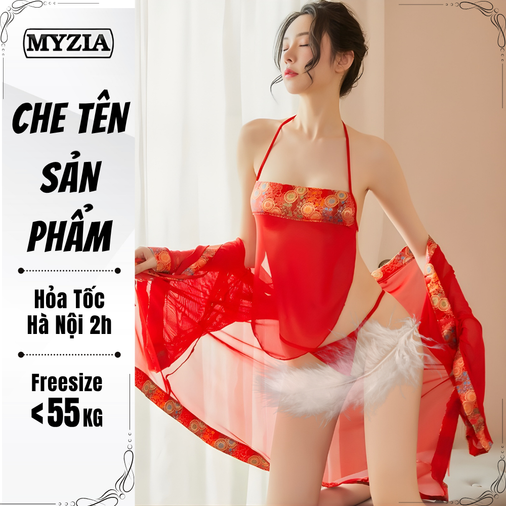 [ CHE TÊN SẢN PHẨM ] Đồ ngủ nữ gợi cảm nhà Myzia Collection - DN26