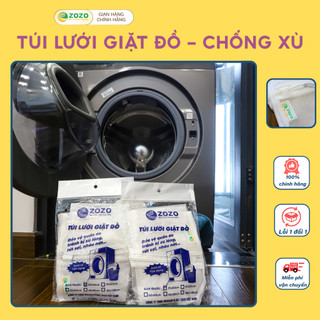 [HÀNG CÓ SẴN] Túi lưới giặt đồ chất lượng cao, bảo vệ quần áo chống rút sợi, hàng chính hãng zozo