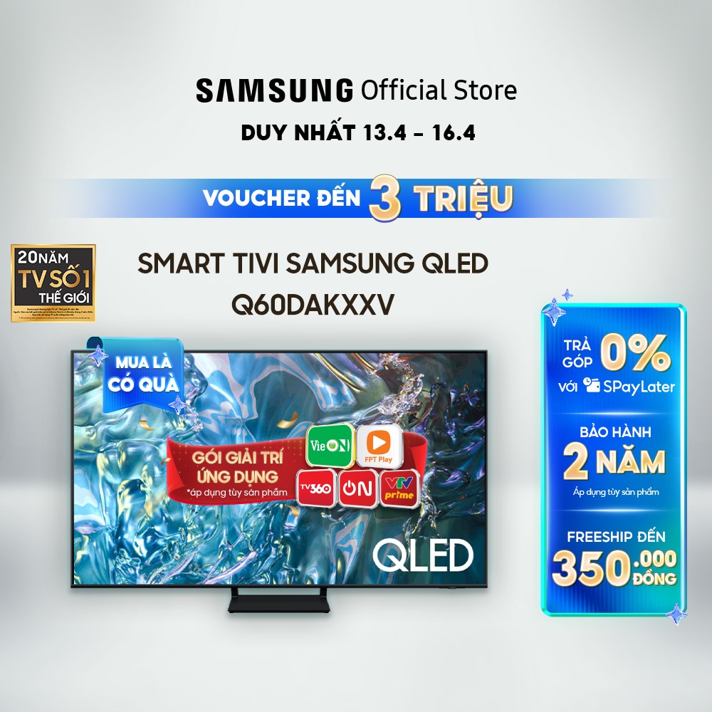 Smart Tivi Samsung QLED Q60DAKXXV