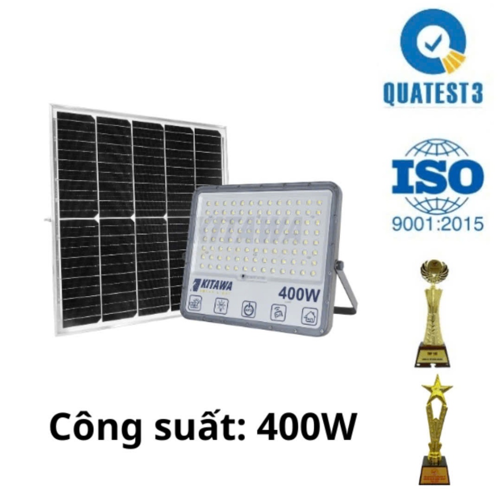 ĐÈN PHA CHỐNG CHÓI NĂNG LƯỢNG MẶT TRỜI 400W KITAWA