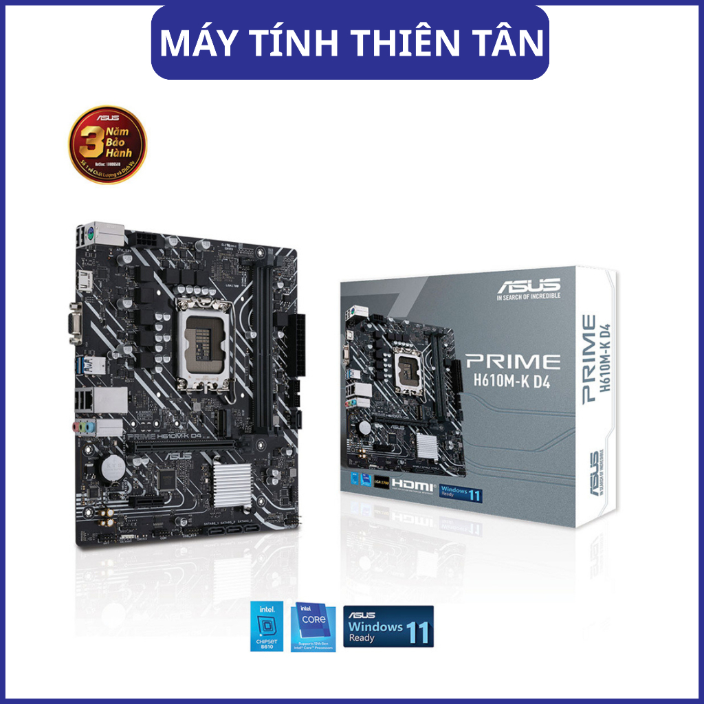 Mainboard Asus Prime H610M-K D4