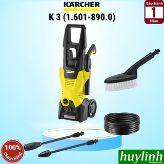 Máy phun xịt rửa xe cao áp Karcher K3 - nâng cấp K2 360 - Tặng kèm bàn chải