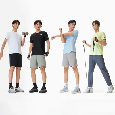 Áo T-shirt Thể Thao Nam (3 màu) Thấm Hút Mồ Hôi, Nhanh Khô Li-Ning Tập luyện/Training ATSW165-2V