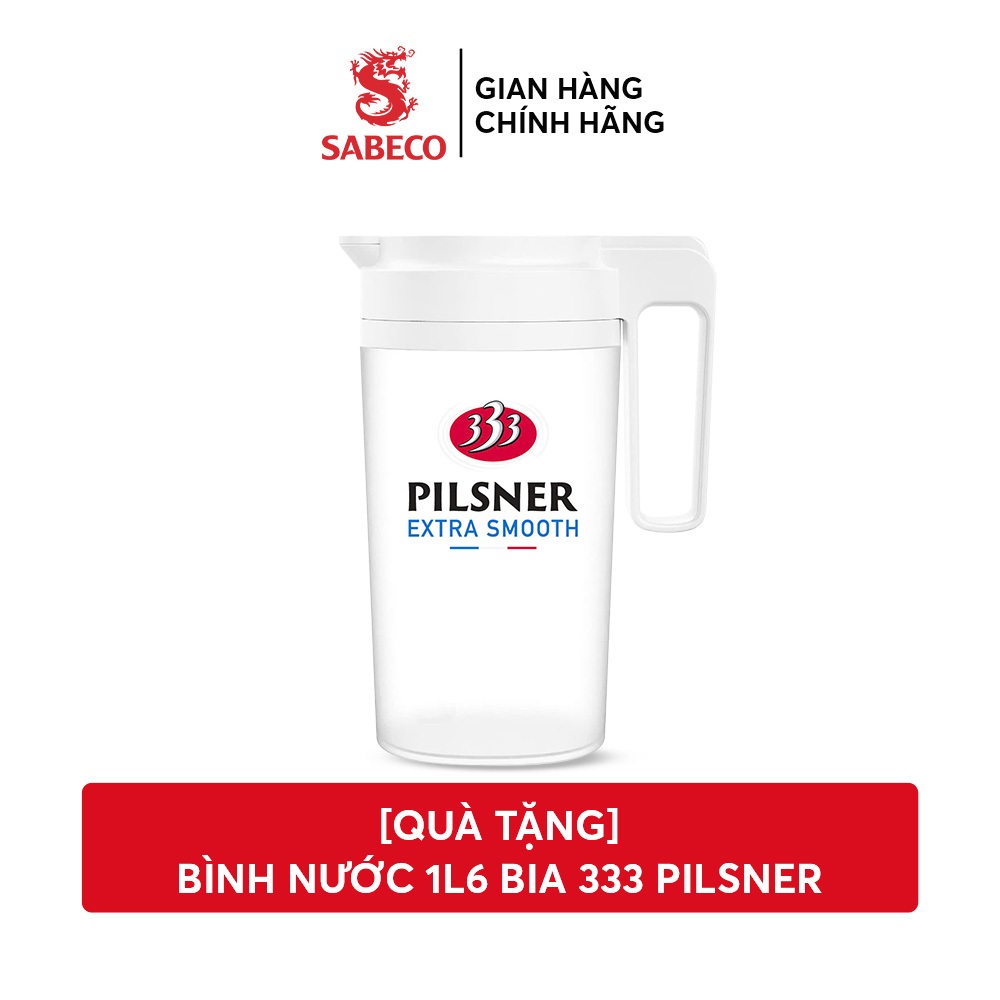 [Quà tặng] Bình nước 1L6 Bia 333 Pilsner