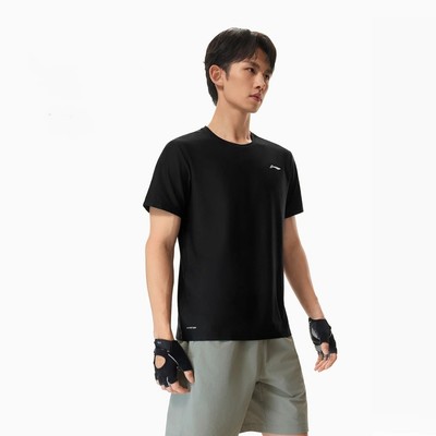 Áo T-shirt Thể Thao Nam Thấm Hút Mồ Hôi, Nhanh Khô Li-Ning Tập luyện/Training ATSW165-1V
