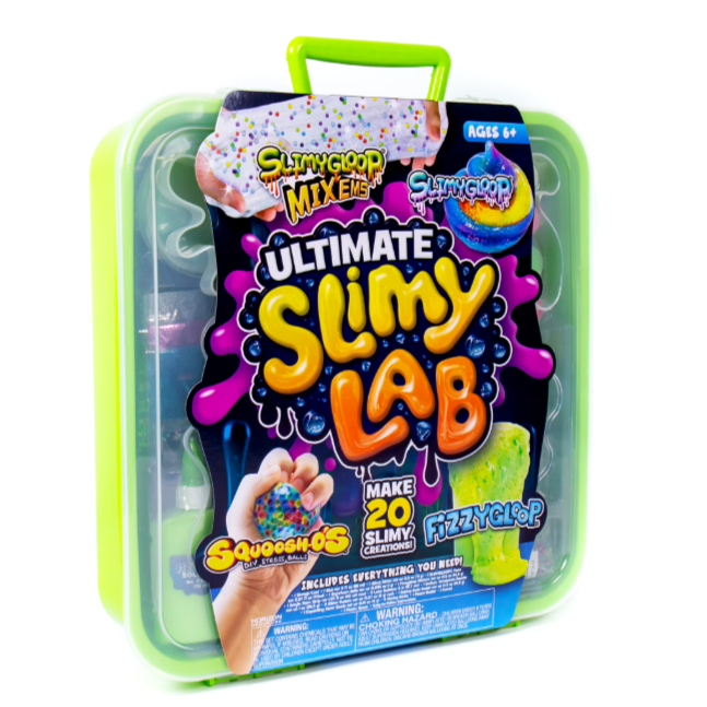 Bộ Kit Làm Slime Đa Năng Ultimate Slimy Lab - Đồ Chơi DIY Sáng Tạo Làm Squishy, Fizzygloop Và 20 Loạ