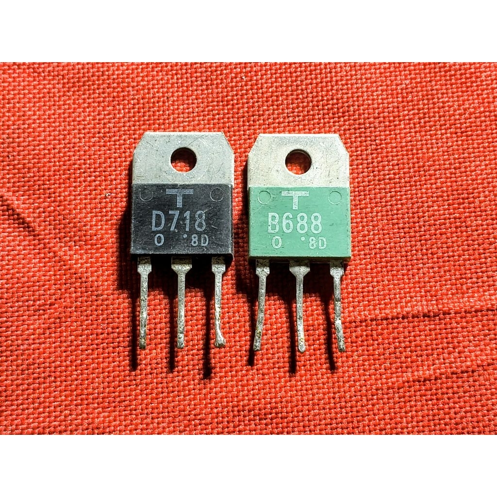 Toshiba 2SB688 B688 2SD718 D718 có 1 cặp