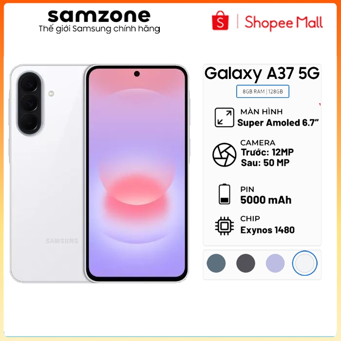 [ KH T4 ]A Điện thoại Samsung Galaxy A37 (8GB/128GB) | BigBuy360 - bigbuy360.vn