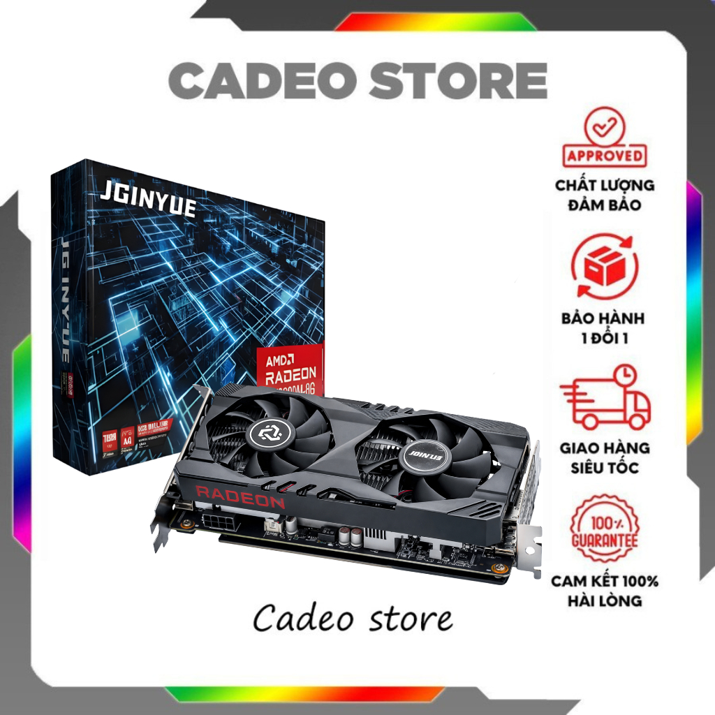 Card Màn Hình RX 6600M 8GB – Gaming Mượt, Nâng Cấp PC Hiệu Quả - Bảo Hành 36 Tháng