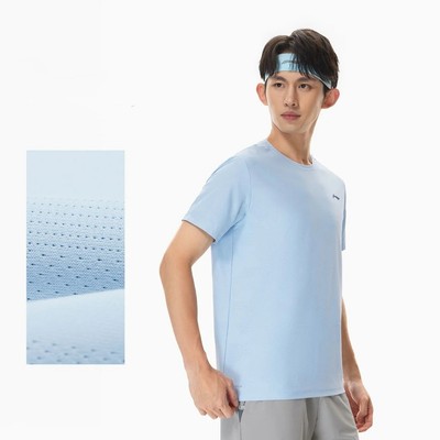 Áo T-shirt Thể Thao Nam Thấm Hút Mồ Hôi, Nhanh Khô Li-Ning Tập luyện/Training ATSW165-3V