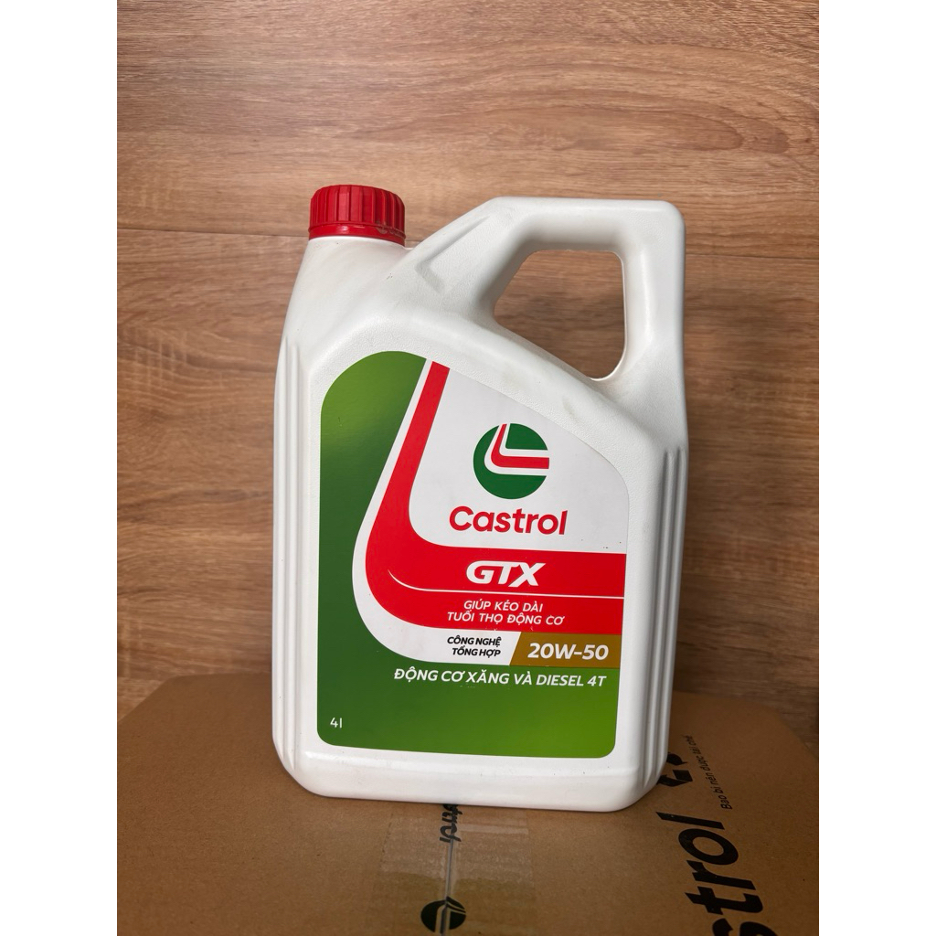 Dầu nhớt castrol GTX 20w50 4lit