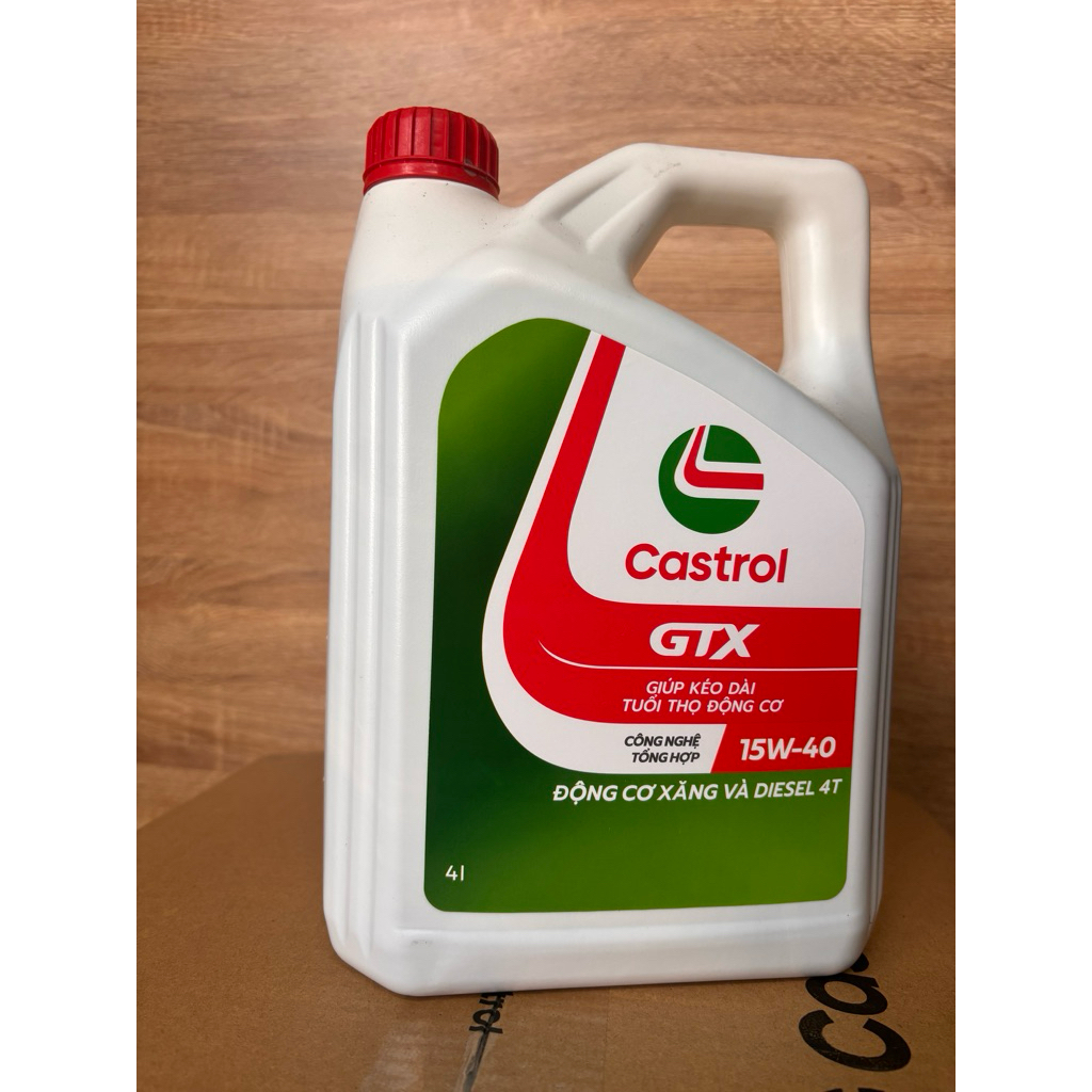 Dầu nhớt castrol GTX 15w40 4lit