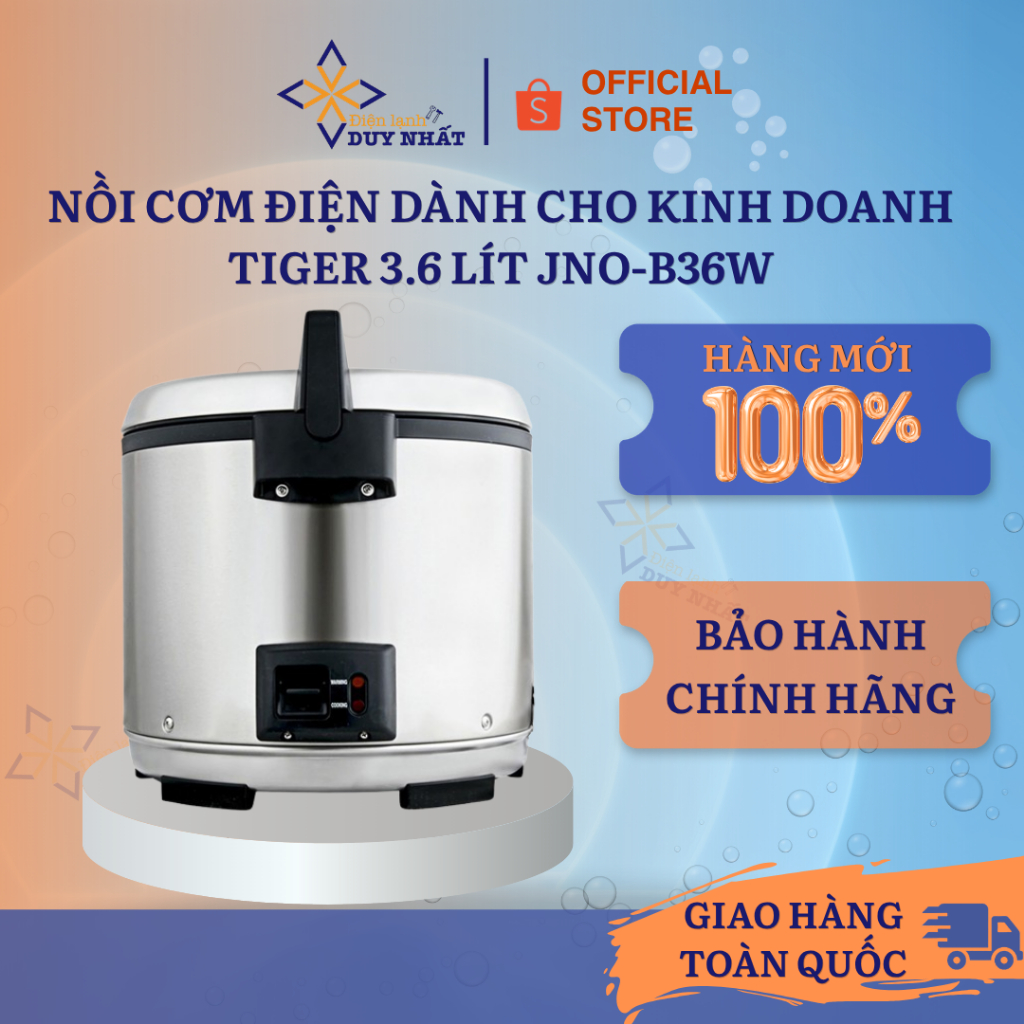 Nồi cơm điện dành cho kinh doanh Tiger 3.6 lít JNO-B36W