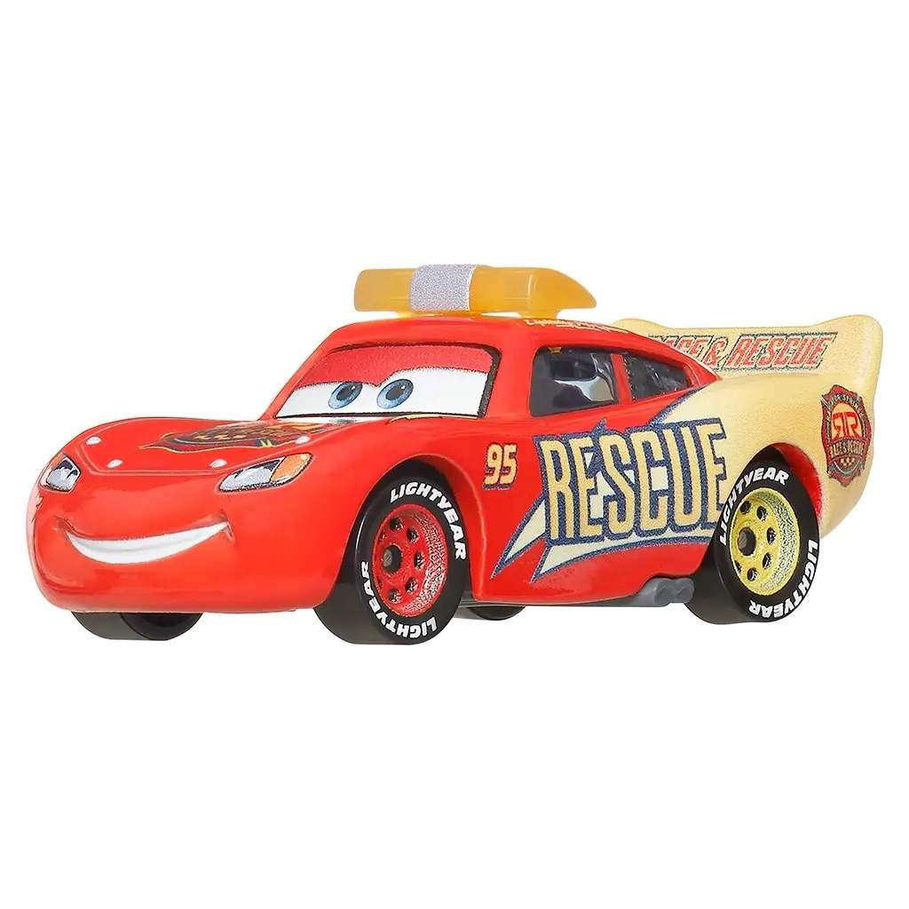 Mattel Disney Pixar Cars Radiator Springs Race & Rescue Lightning McQueen LOOSE