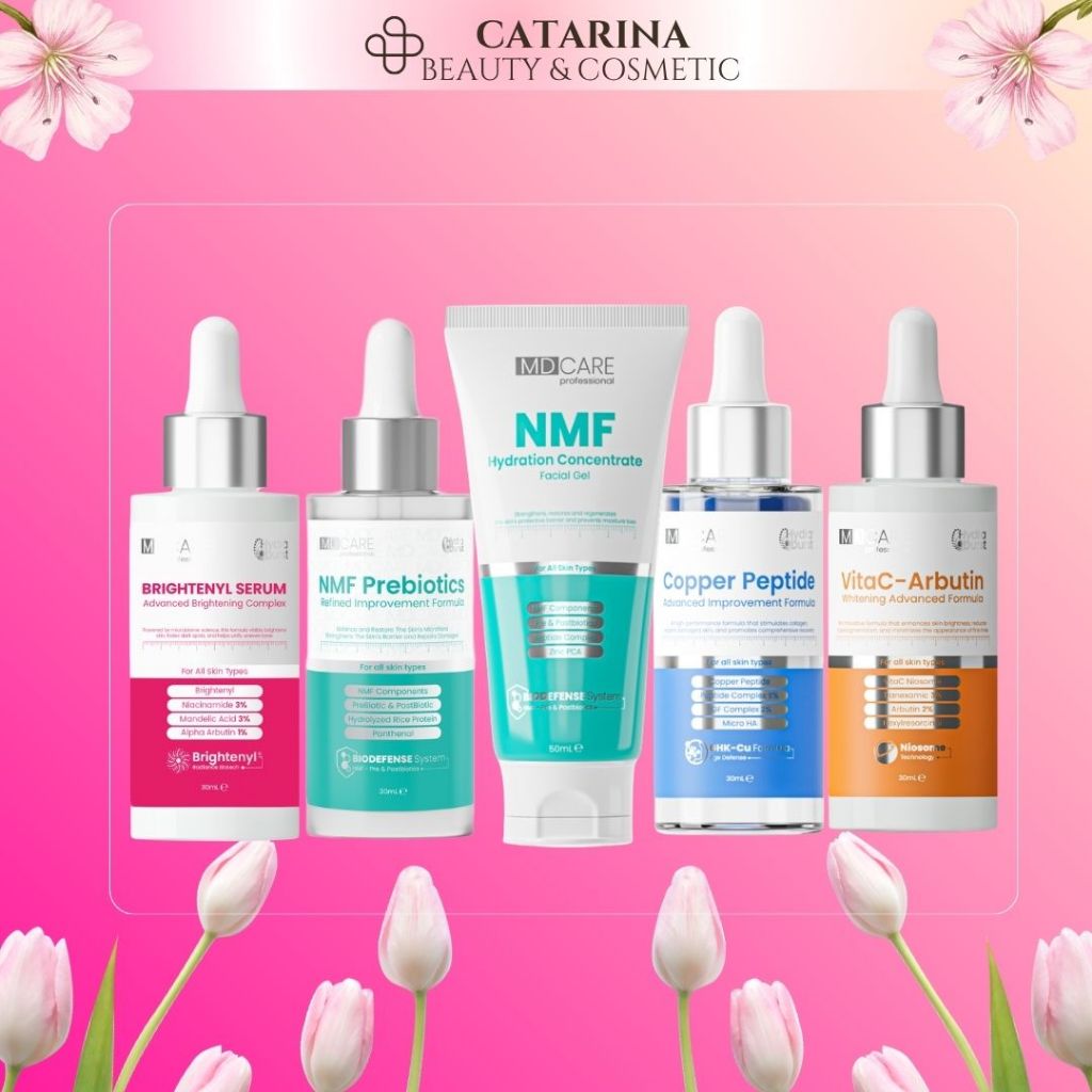 MD CARE | NMF Prebiotics | Brightenyl Serum | Copper Peptide | VitaC - Arbutin | NMF Hydration