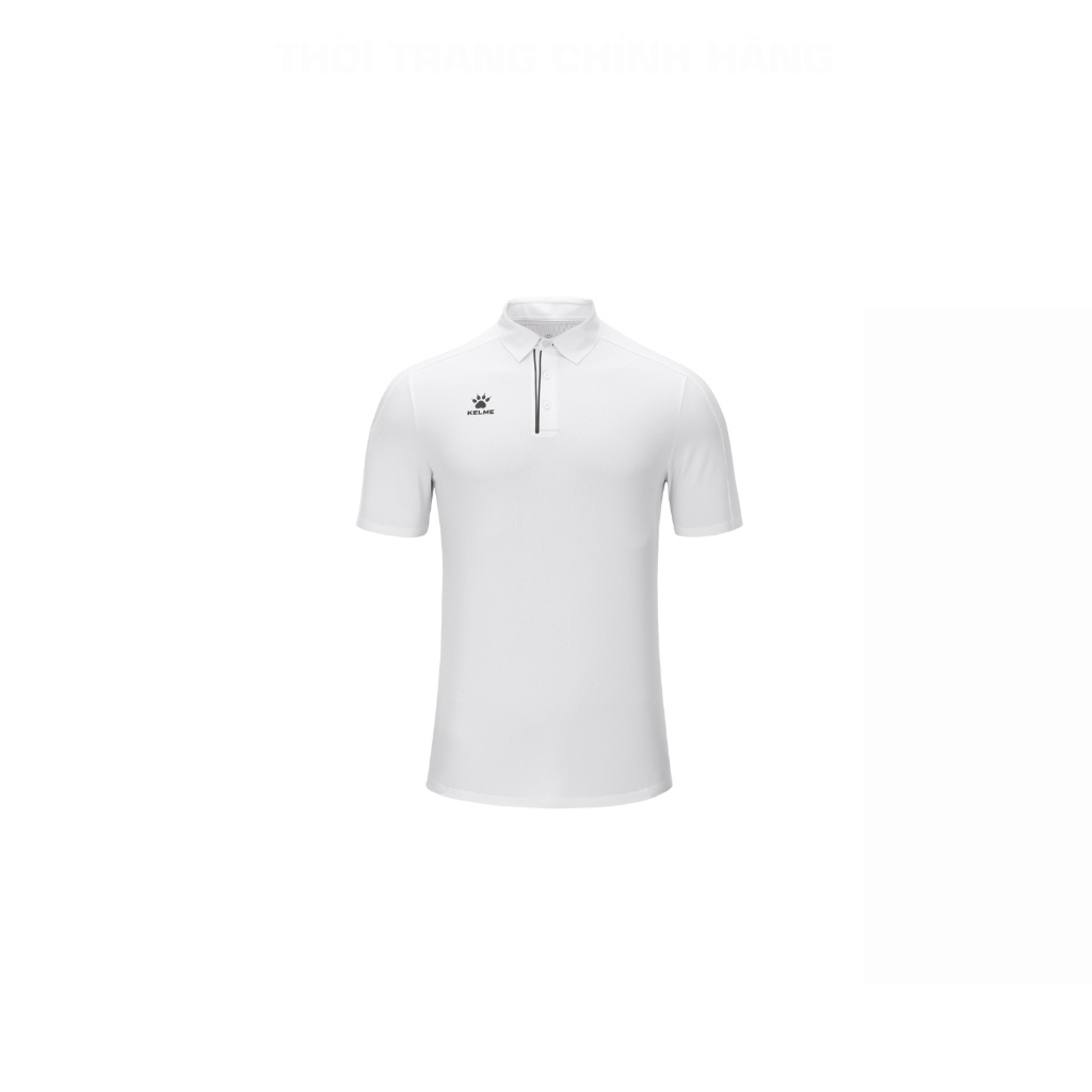 KELME Polo White Shirt – Phong Cách Thể Thao Hiện Đại