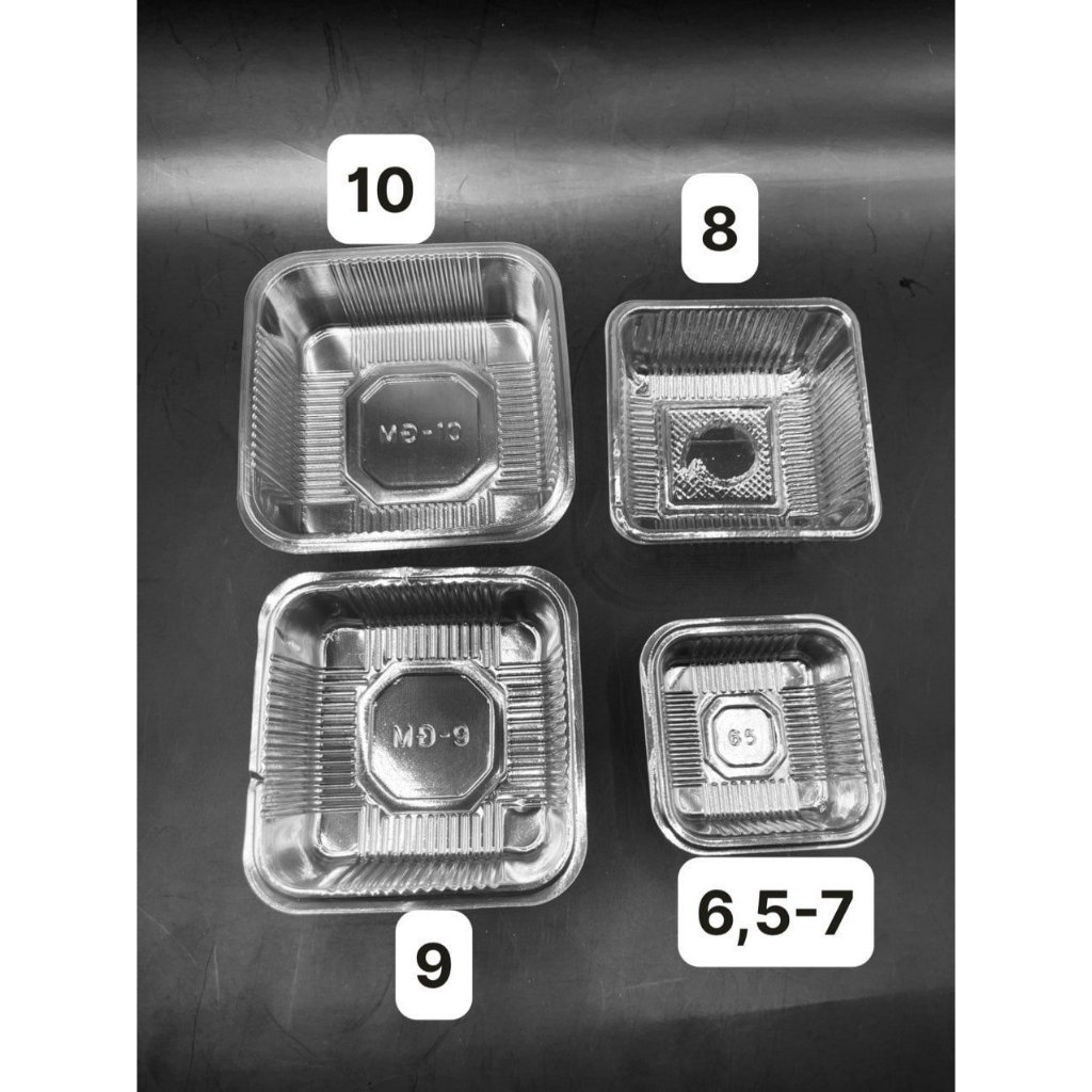 200 khay nhựa trong đựng bánh trung thu các size đựng bánh 50-300g