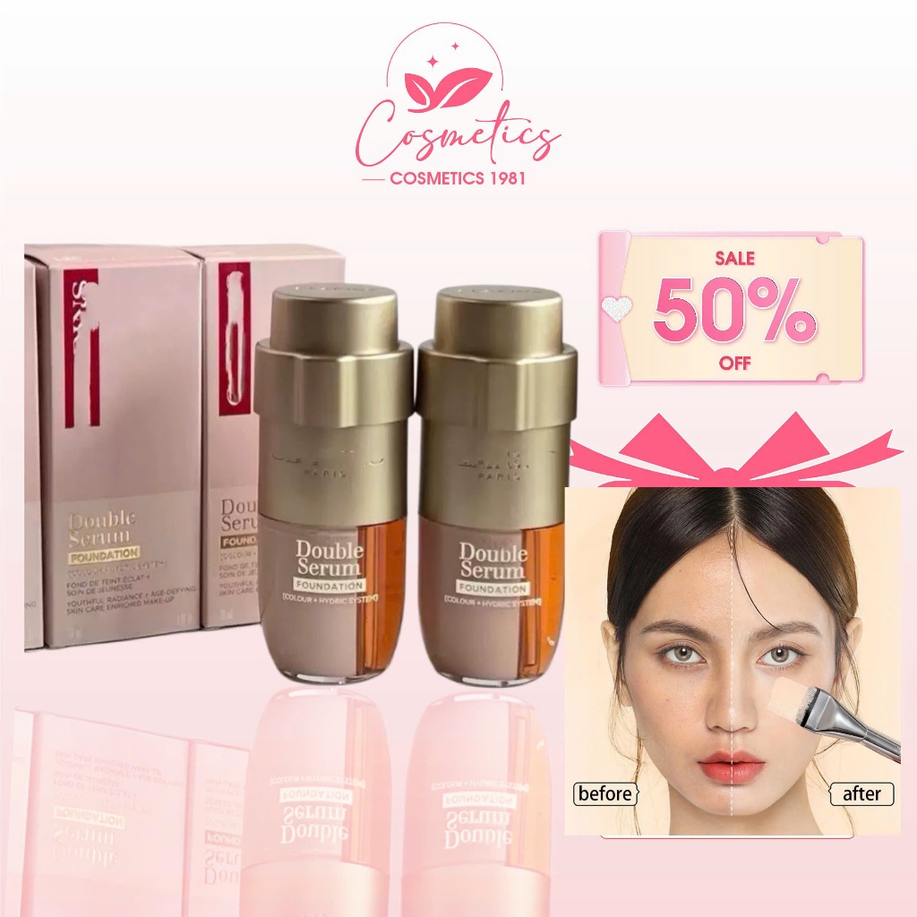 🔥 Kem nền Clarins Double serum foundation 🔥