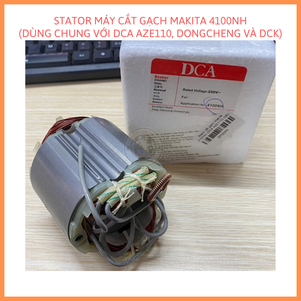Stator máy cắt gạch MAKITA 4100NH, MT410, M4100B, DCA AZE110 220V