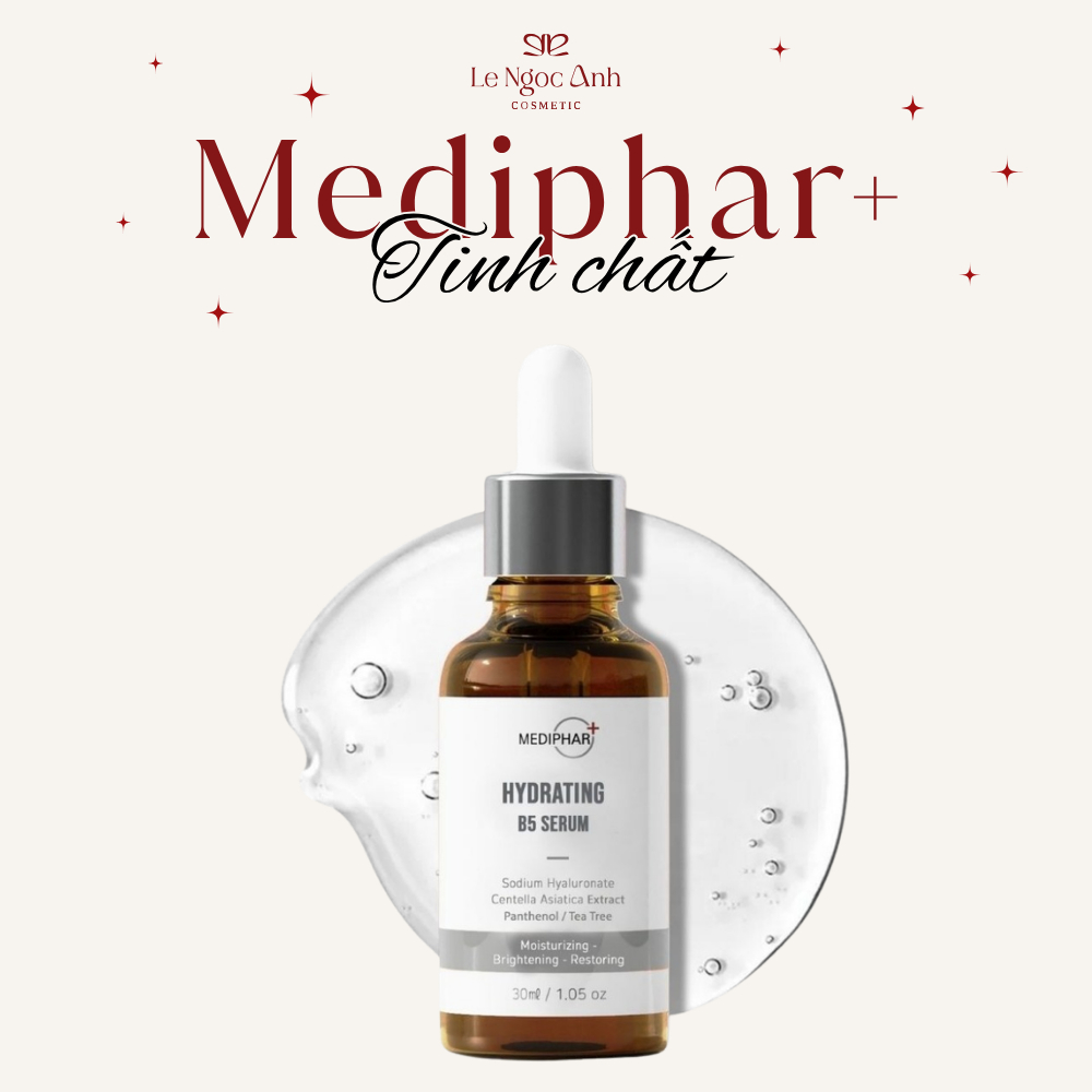[Chính hãng] Tinh chất Mediphar+ Cấp Ẩm Phục Hồi Dưỡng Sáng Da Hydrating B5 Serum 30ml