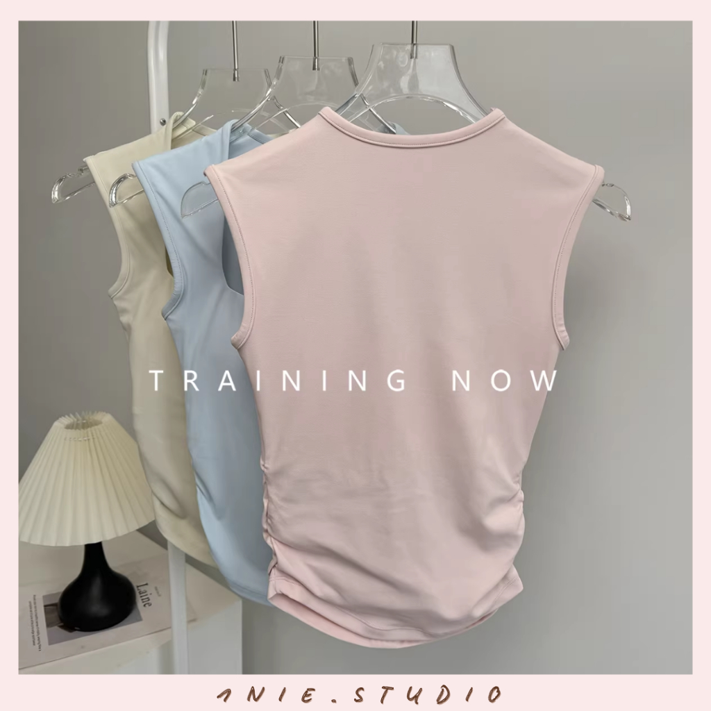 𝟏𝐍𝐈𝐄.𝐒𝐓𝐔𝐃𝐈𝐎 | Áo Tập Yoga & Bra Thể Thao 2 Trong 1 Thiết Kế ÔM SÁT Che Mỡ Nách, Vải Nhanh Khô Cao Cấp, Áo Thể Thao Nữ | BigBuy360 - bigbuy360.vn
