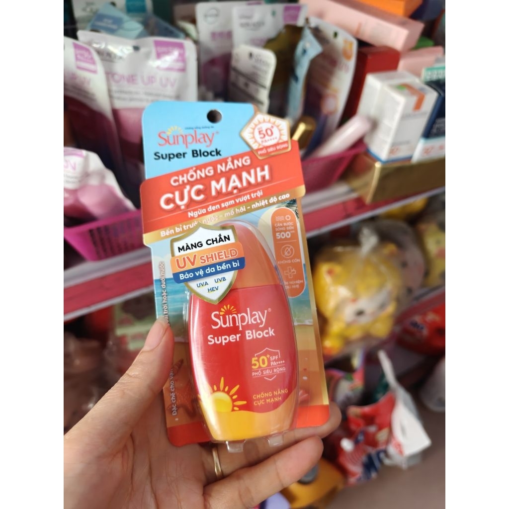 Chống nắng sunplay đỏ 50 độ