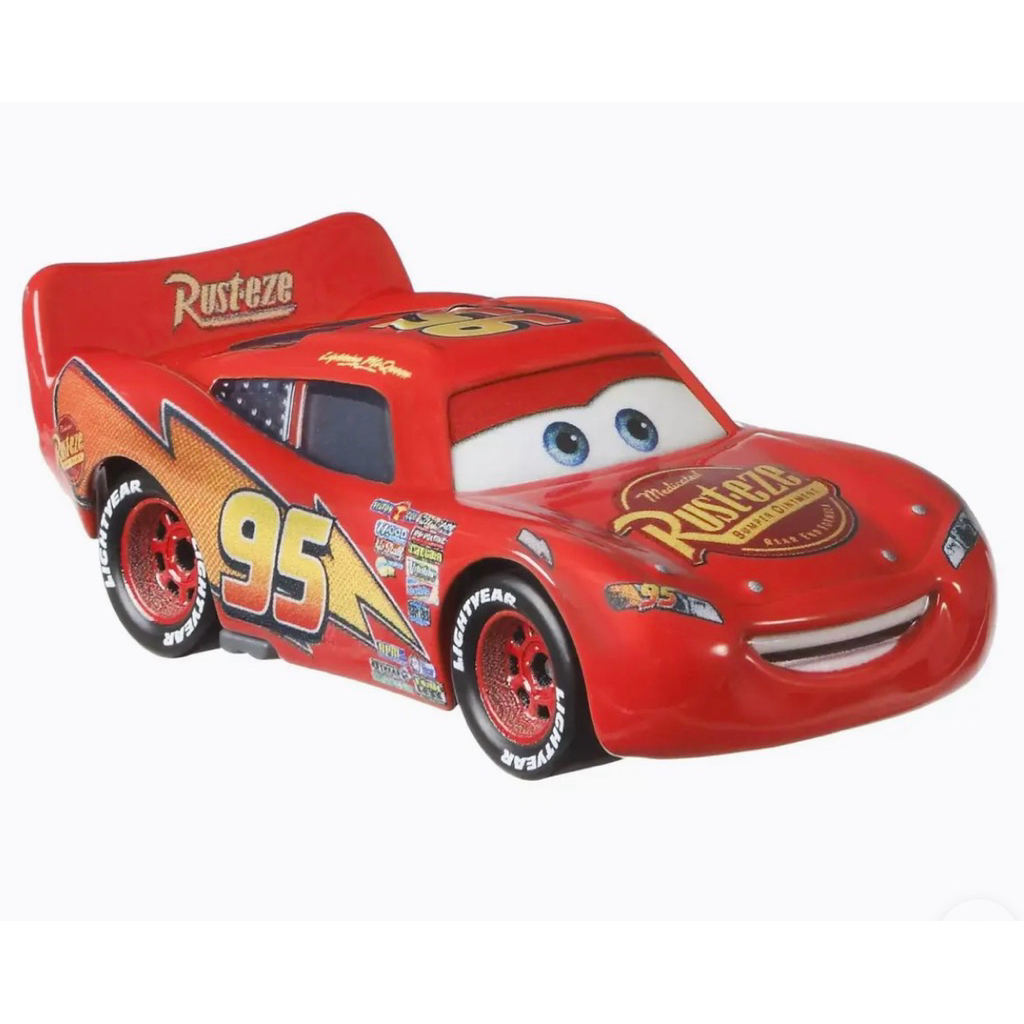 Mattel Disney Pixar Cars Bug Mouth Lightning McQueen LOOSE