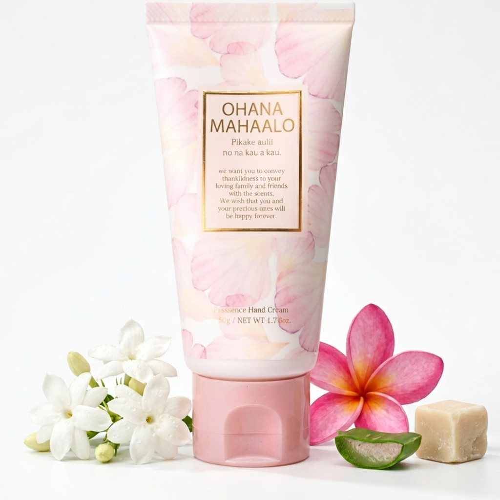 Kem Dưỡng Da Tay OHANA MAHAALO – Hương Hoa Nhài Pikake Auli'i – Nội Địa Nhật