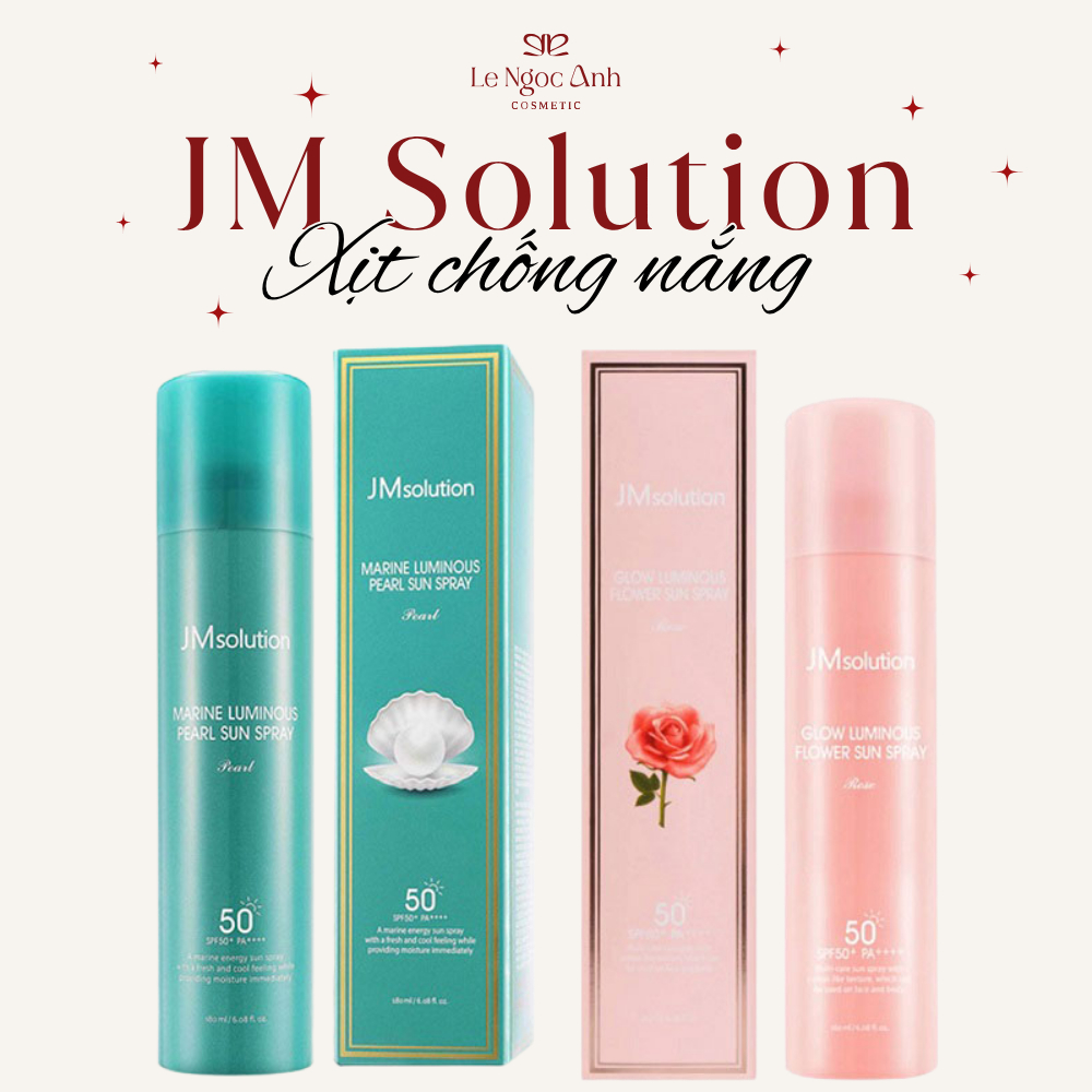 Xịt Chống Nắng JM Solution 180ml