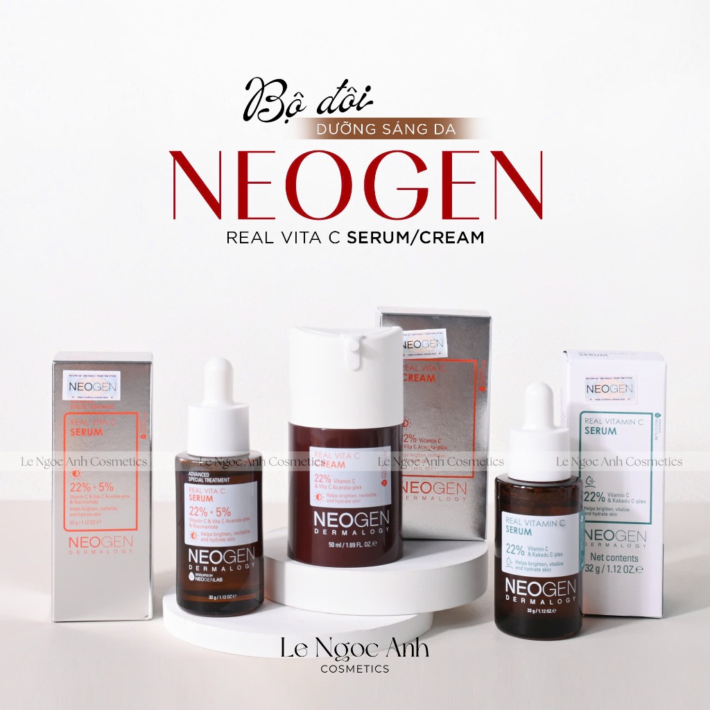 [Hàng Công Ty] Serum & Kem Dưỡng Neogen Dưỡng Trắng Da