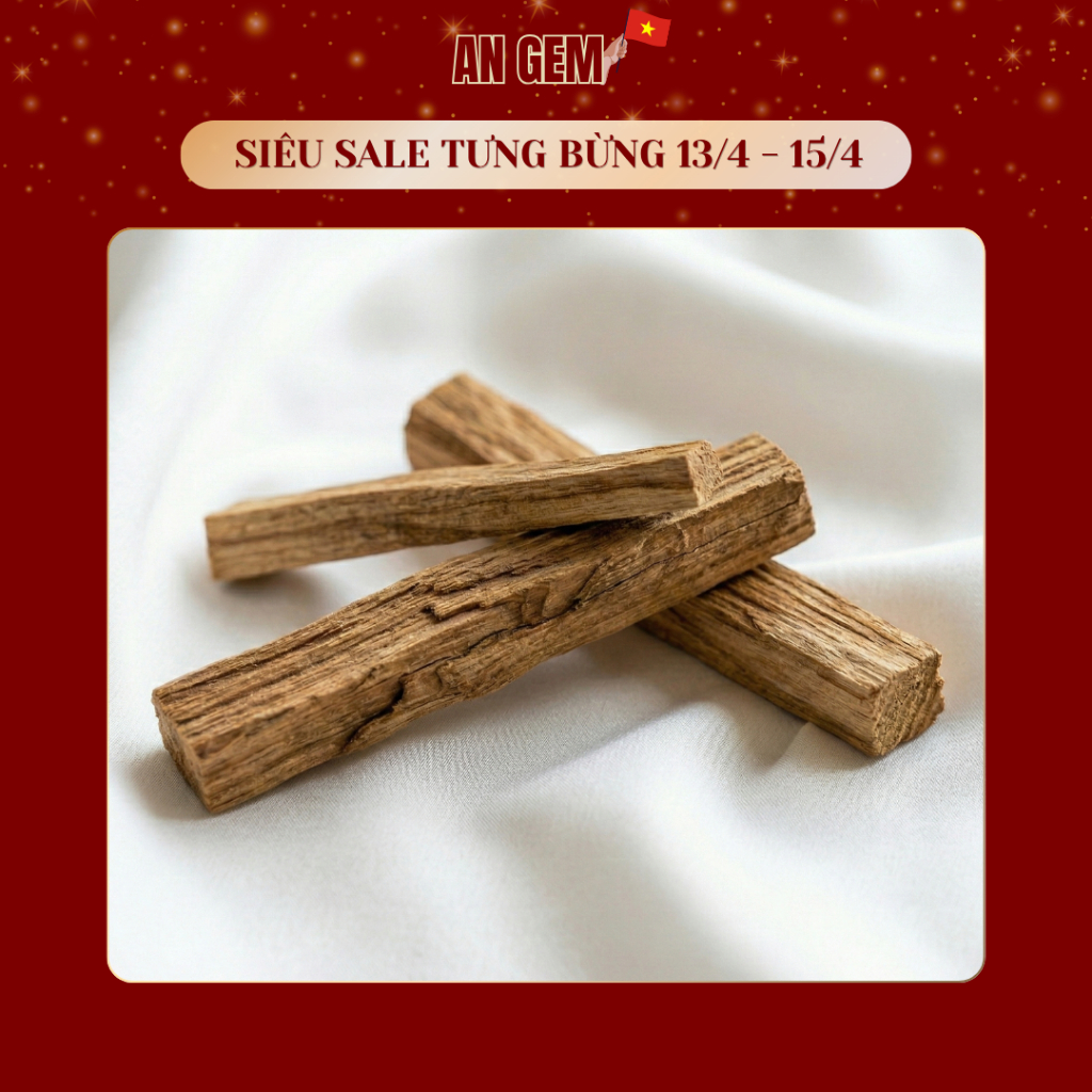 Thanh gỗ thơm palo santo stick , gỗ thơm thanh tẩy An Gem