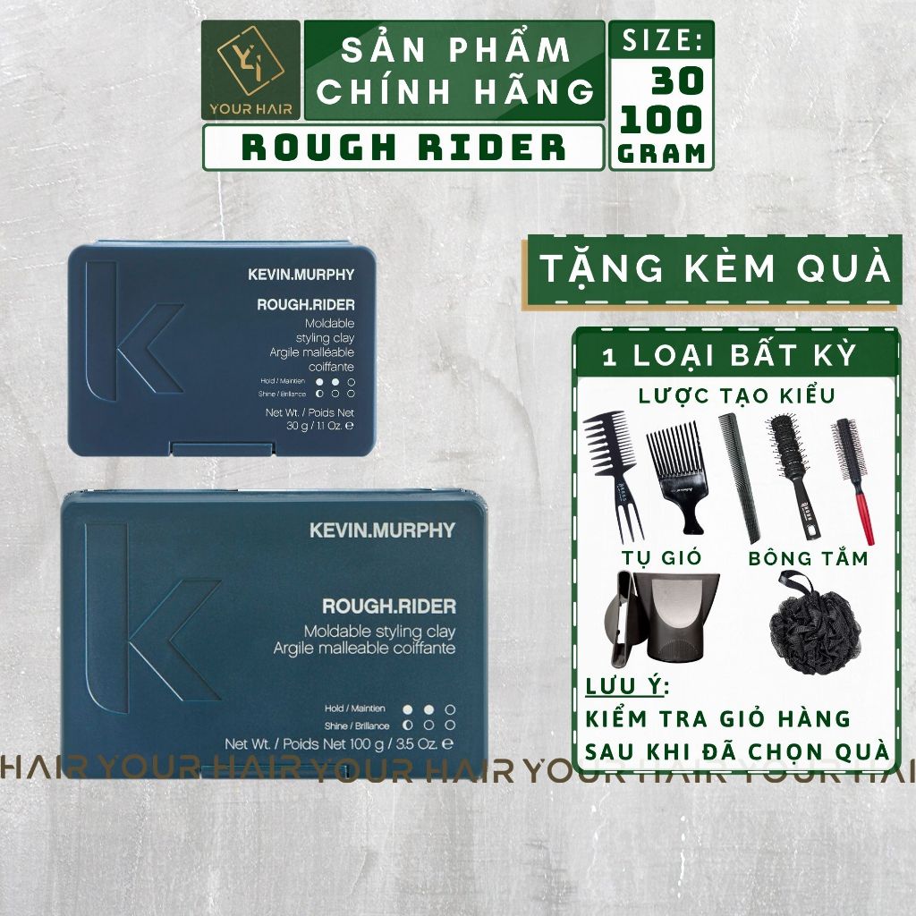 Sáp vuốt tóc Kevin Murphy Rough Rider - 30g & 100g