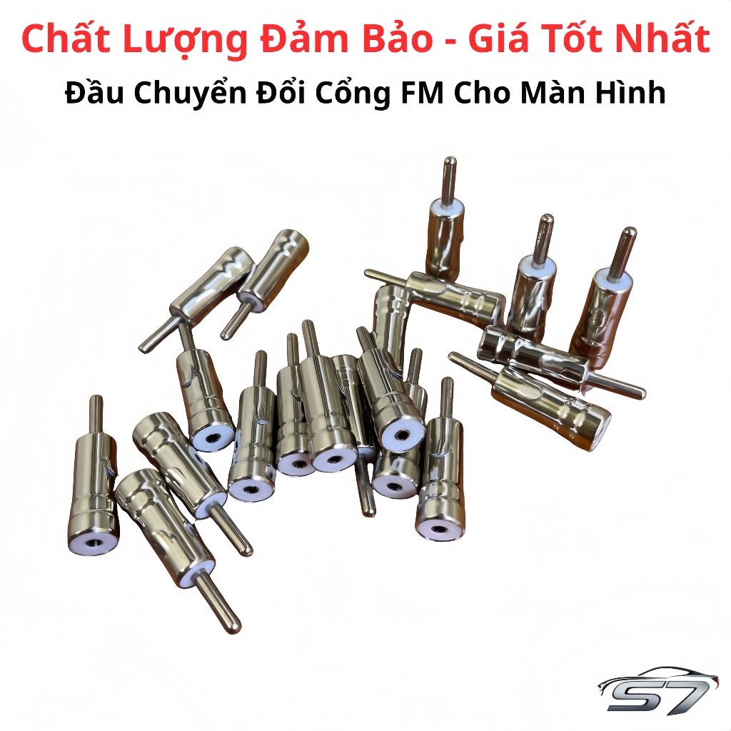 Đầu Nối Dây Anten Radio FM Màn Hình Ô Tô, Cắm Chuyển Đổi Đầu Radio FM Cho Màn Hình Androi