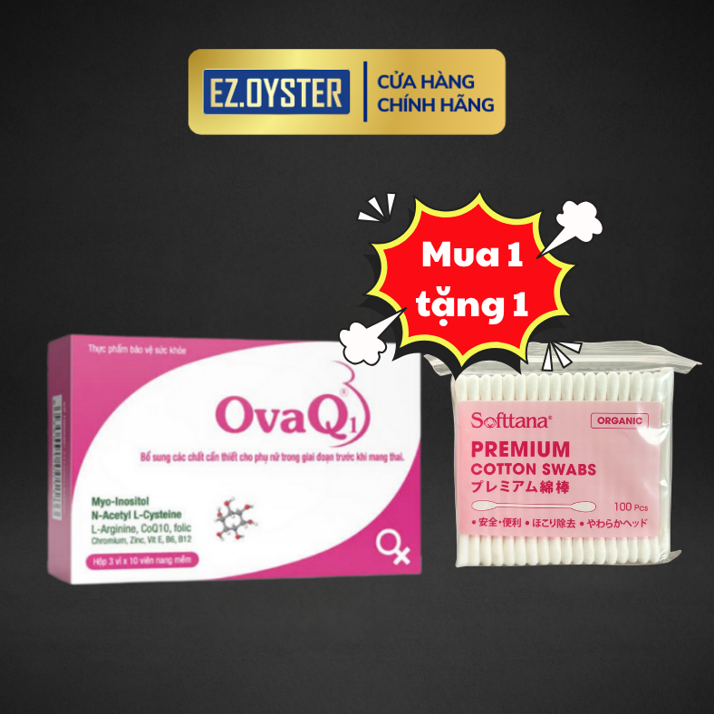 OvaQ1 tăng cường khả năng sinh sản bổ sung các chất cần thiết cho phụ nữ trong giai đoạn trước khi m