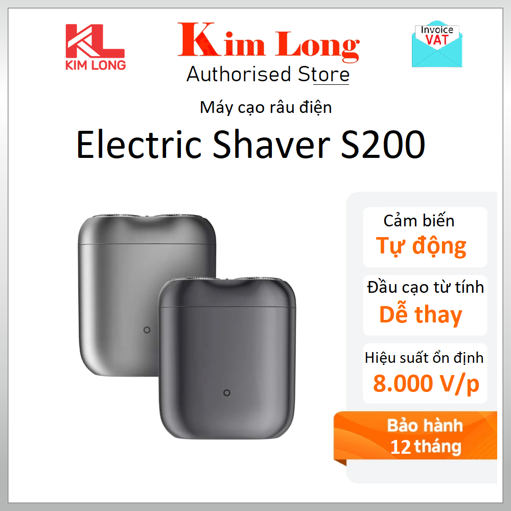 Máy cạo râu Xiaomi S200 Electric Shaver - Chính hãng
