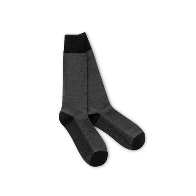 Tất Cổ Cao Mang Giày Tây, Màu Đen - CLASSIC TRIO  - Cotton Co Giãn Thấm Hút Tốt - Thương Hiệu Be Classy