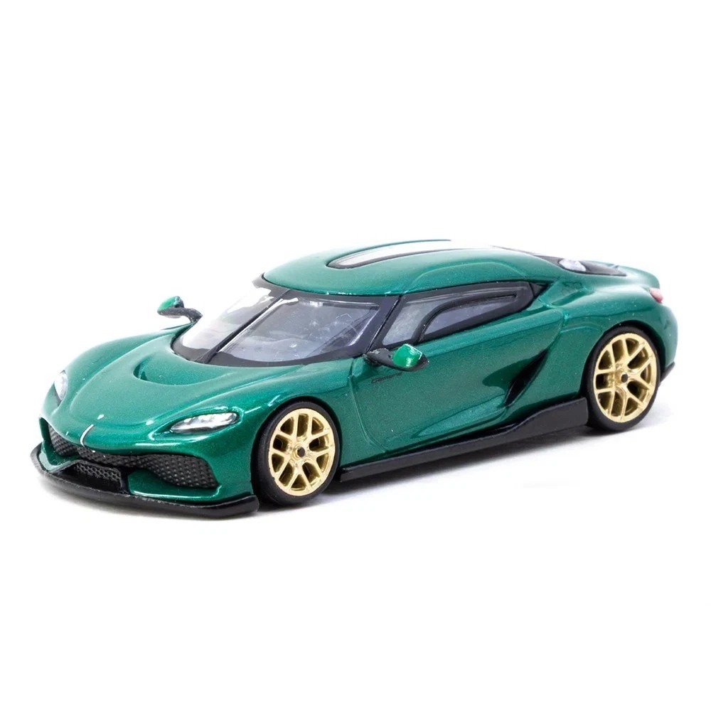 Mô hình xe Koenigsegg Gemera Green tỉ lệ 1:64 Tarmac Works T64G-TL053-GR